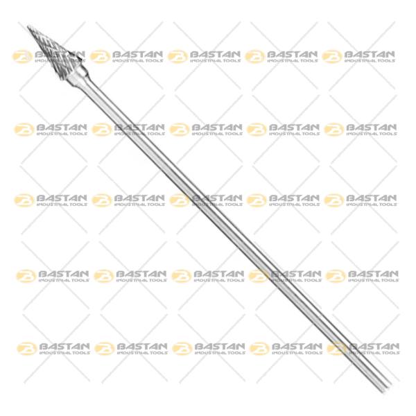 فرز فرم مدل M طول 150 میلیمتر Long Shank (لانگ شنک) (در 6 سایز)