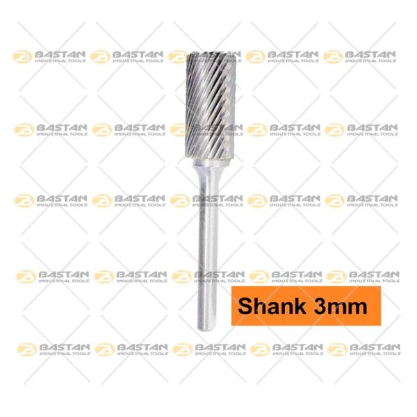 فرز فرم مدل B دنباله 3 میلیمتر Single Cut (سینگل کات) (در 2 سایز)